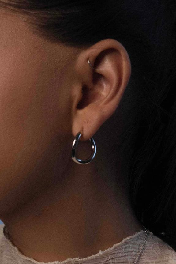 Josephine Studio Thorn Hoop Round-1